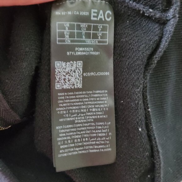 Retro Guess Los Angeles Zip Up Hoodie Sweatshirt with Gold Lettering - Picture 8 of 13